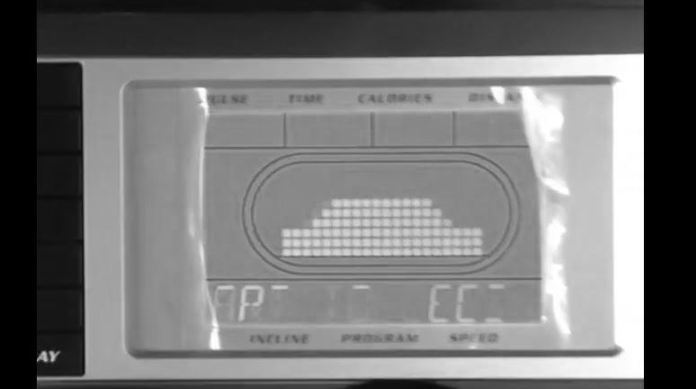 sole f63 treadmill display